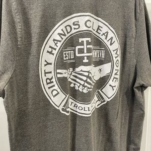 Troll Clothing Dirty Hands Clean Money